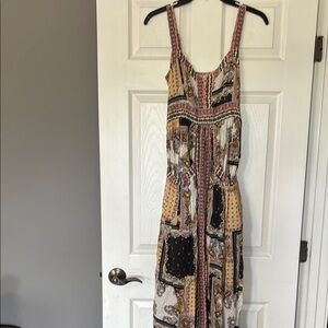 Matilda Jane Brown Tan Sleeveless Sundress- medium